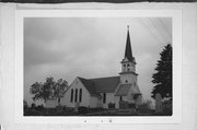 200' W OF LARSE RD ON W CHURCH RD, a Early Gothic Revival church, built in Gratiot, Wisconsin in .