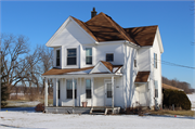 1722 S FISH HATCHERY RD, a Queen Anne house, built in Fitchburg, Wisconsin in 1890.