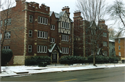 114-118 N BREESE TERRACE, a English Revival Styles apartment/condominium, built in Madison, Wisconsin in 1928.