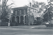 808 CENTER AVE, a Italianate house, built in Brodhead, Wisconsin in 1872.