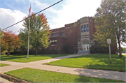 Van Brunt Memorial School, a Building.