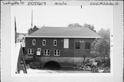 100 E Milwaukee St, a Astylistic Utilitarian Building public utility/power plant/sewage/water, built in Argyle, Wisconsin in 1906.
