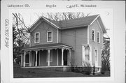 C.614 MILWAUKEE ST, a Gabled Ell house, built in Argyle, Wisconsin in .