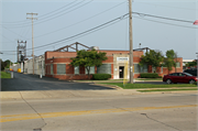 4129 N Port Washington Rd, a Art/Streamline Moderne industrial bldg/manufacturing facility, built in Milwaukee, Wisconsin in 1946.