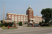 4425 N PORT WASHINGTON RD, a Late Gothic Revival industrial building, built in Glendale, Wisconsin in 1929.