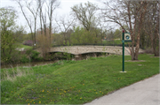 ROOT RIVER PATHWAY OVER THE ROOT RIVER, a NA (unknown or not a building) concrete bridge, built in Racine, Wisconsin in 2005.