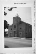 237 E MAIN ST, S SIDE OF MAIN ST, 200' W OF J, a Early Gothic Revival church, built in Benton, Wisconsin in 1854.