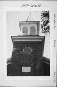 328 West Main Street, a Front Gabled church, built in Benton, Wisconsin in 1864.