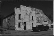 130 E ANN ST, a Boomtown livery, built in Darlington, Wisconsin in 1860.