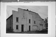 130 E ANN ST, a Boomtown livery, built in Darlington, Wisconsin in 1860.