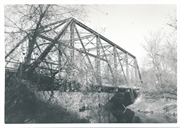 LEEDLE MILL RD (ON SPRING CREEK ABOUT 1 MI W OF 138), a NA (unknown or not a building) overhead truss bridge, built in Union, Wisconsin in 1916.