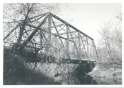 Leedle Mill Truss Bridge, a Structure.