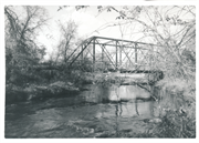 Leedle Mill Truss Bridge, a Structure.