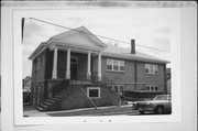 145 E LOUISA ST, a Neoclassical/Beaux Arts meeting hall, built in Darlington, Wisconsin in 1911.