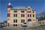 301 N MAIN ST, a Queen Anne meeting hall, built in Waupaca, Wisconsin in 1894.