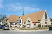 7400 W Lapham St, a Late Gothic Revival house of worship, built in West Allis, Wisconsin in 1957.