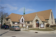 7400 W Lapham St, a Late Gothic Revival house of worship, built in West Allis, Wisconsin in 1956.