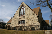 7400 W Lapham St, a Late Gothic Revival house of worship, built in West Allis, Wisconsin in 1956.