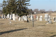 1700 240TH AVE, a cemetery building/monument, built in Brighton, Wisconsin in 1843.