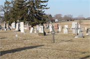 1700 240TH AVE, a cemetery monument, built in Brighton, Wisconsin in 1843.