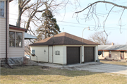 1704 240TH AVE, a Astylistic Utilitarian Building garage, built in Brighton, Wisconsin in 1950.