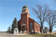 1491 172ND AVE, a Romanesque Revival house of worship, built in Paris, Wisconsin in 1912.