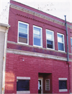 45 N 2ND ST, a Commercial Vernacular retail building, built in Platteville, Wisconsin in 1907.