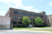 271 RIVER ST, a Art/Streamline Moderne large office building, built in Menasha, Wisconsin in 1928.