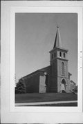 344 N JUDGEMENT ST, a Gothic Revival church, built in Shullsburg, Wisconsin in 1861.