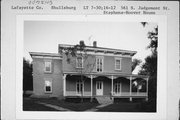 561 S JUDGEMENT ST, a Italianate house, built in Shullsburg, Wisconsin in 1856.