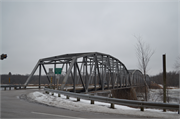 HIGHWAYS 130/133 ACROSS THE WISCONSIN RIVER, a NA (unknown or not a building) bridge, built in Clyde, Wisconsin in 1942.