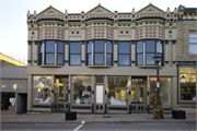 236-238-240 HIGH ST, a Queen Anne bakery, built in Mineral Point, Wisconsin in 1891.