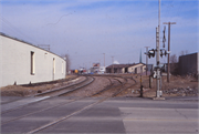 Chicago and Northwestern Railroad Depot, a Building.