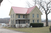 3403 392ND AVE, a Gabled Ell house, built in Wheatland, Wisconsin in 1866.
