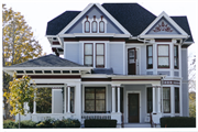 303 N DREW ST, a Queen Anne house, built in Appleton, Wisconsin in 1901.