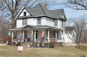 34308 BASSET RD, a Queen Anne house, built in Randall, Wisconsin in 1902.