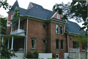 E3988 550th Ave, a Queen Anne house, built in Menomonie, Wisconsin in 1862.
