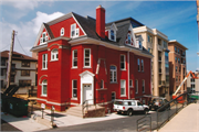 150 LANGDON ST, a Queen Anne house, built in Madison, Wisconsin in 1892.