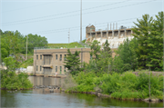PESHTIGO RIVER, a public utility/power plant/sewage/water, built in Stephenson, Wisconsin in 1908.