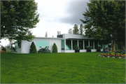 915 Memorial Drive, a International Style, built in Manitowoc, Wisconsin in 1934.