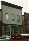 213 N IOWA ST, a Boomtown retail building, built in Dodgeville, Wisconsin in 1866.