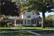 606 SUPERIOR ST, a Queen Anne house, built in Chippewa Falls, Wisconsin in 1885.