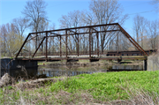 GROSSE RD OVER LITTLE SUAMICO RIVER, a NA (unknown or not a building) overhead truss bridge, built in Pensaukee, Wisconsin in 1909.