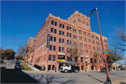 100 E PLEASANT ST (AKA 116 E WALNUT ST OR 1726 N 1ST ST), a Romanesque Revival industrial bldg/manufacturing facility, built in Milwaukee, Wisconsin in 1892.