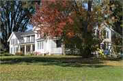 5941 STH 113, a Gabled Ell house, built in Westport, Wisconsin in 1860.