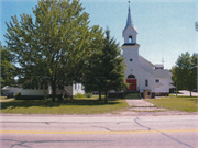 1548 STH 21, a church, built in Strongs Prairie, Wisconsin in 1870.