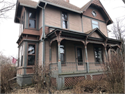 221 US HIGHWAY 14, a Queen Anne house, built in Rutland, Wisconsin in 1892.