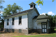 SE CORNER OF USH 51 AND MAPLE GROVE RD, a Front Gabled one to six room school, built in Albion, Wisconsin in 1867.