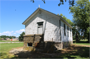 SE CORNER OF USH 51 AND MAPLE GROVE RD SE CORNER OF USH 51 AND MAPLE GROVE RD, a Front Gabled school-one to six room, built in Albion, Wisconsin in 1867.