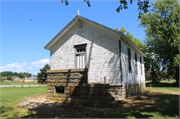 SE CORNER OF USH 51 AND MAPLE GROVE RD, a Front Gabled one to six room school, built in Albion, Wisconsin in 1867.